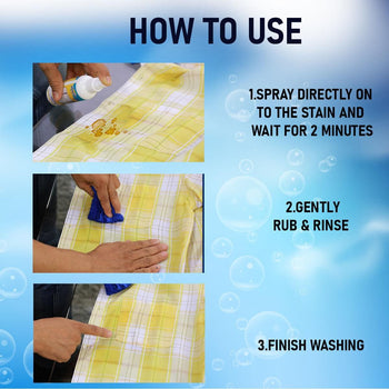 Fabric Stain Remover (Buy 1 Get 1 Free -50ml Each)