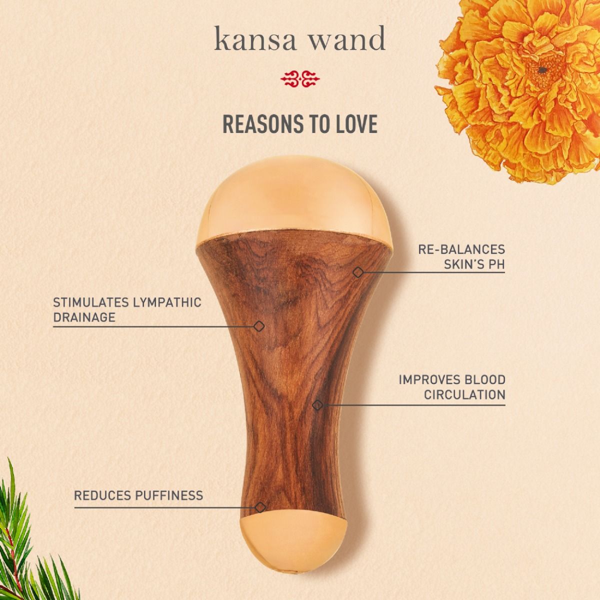 Kansa Wand Detox Massager