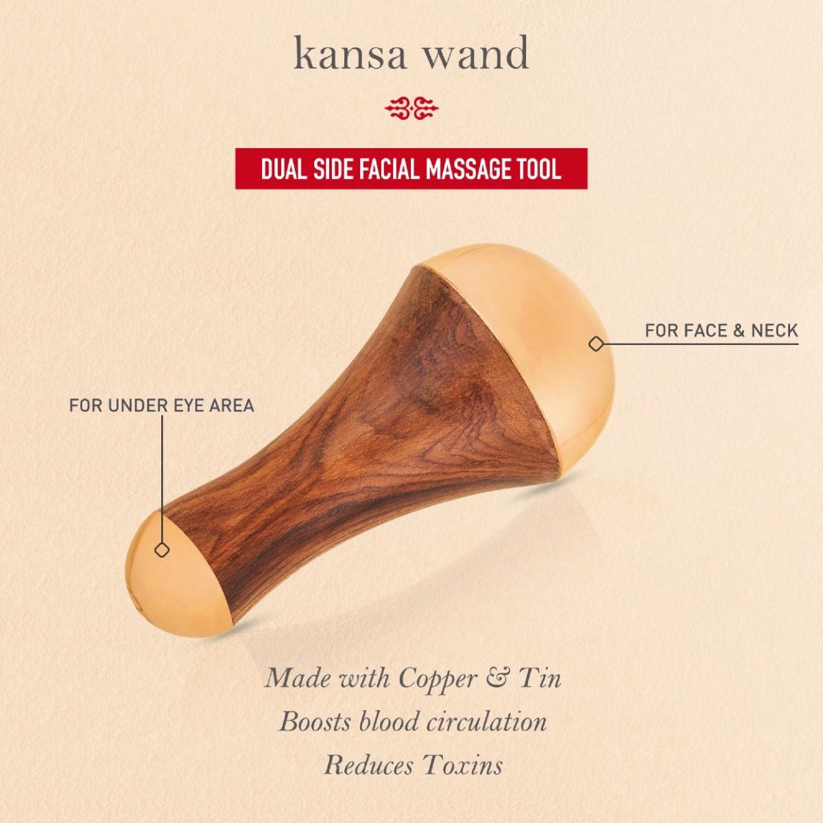 Kansa Wand Detox Massager