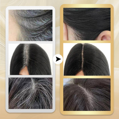 Premium Instant Hair Color Stick with Built-In Comb