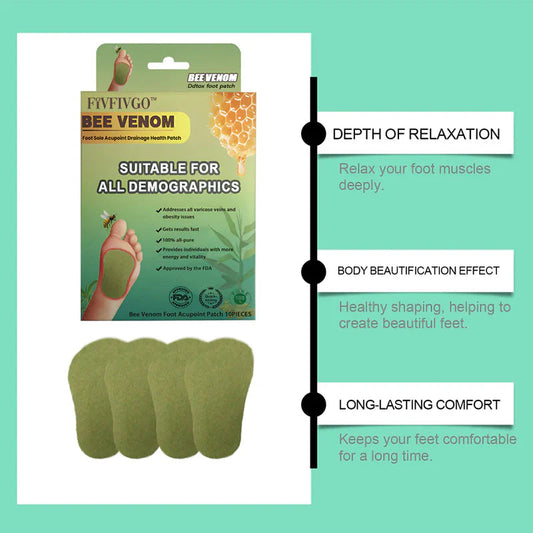 Bee Venom Foot Patches ️‍🔥 SET OF 10 PATCHES 🔥