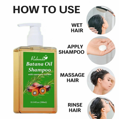 Batana Oil Shampoo for Male & Female (Buy 1 Get 1 Free)