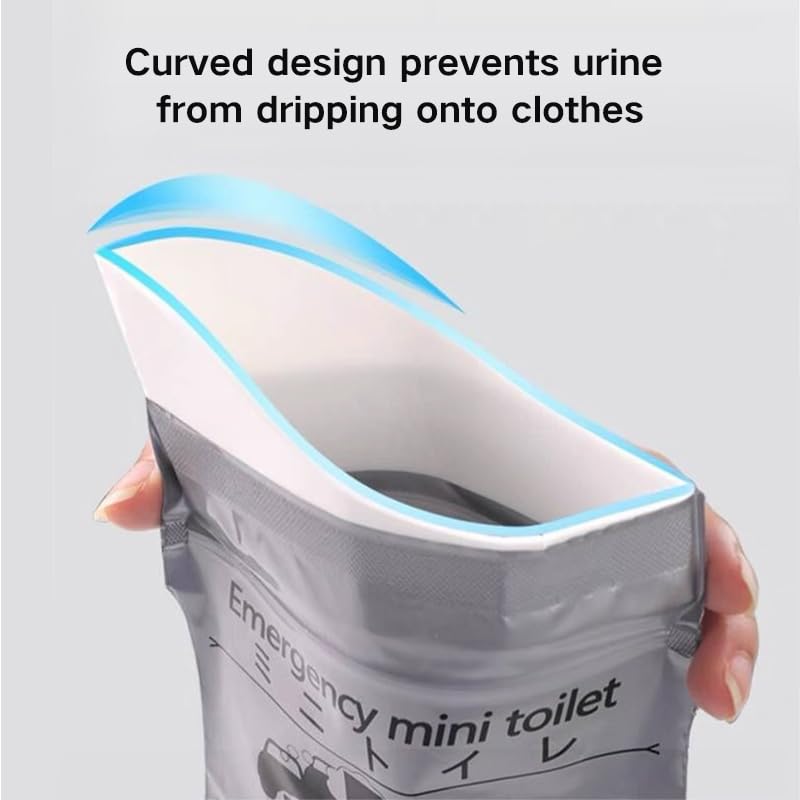 Emergency Mini Toilet-Urine Bag (Pack of 4)