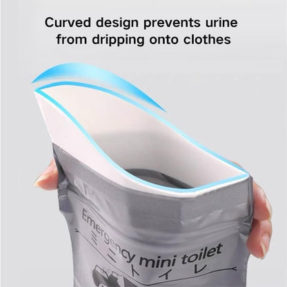 Emergency Mini Toilet-Urine Bag (Pack of 4)