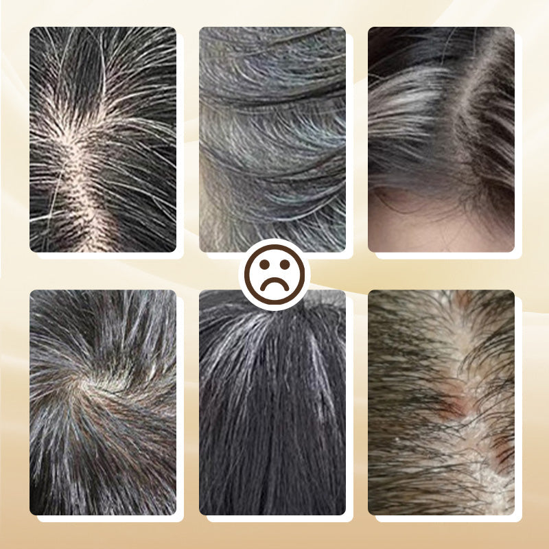 Premium Instant Hair Color Stick with Built-In Comb