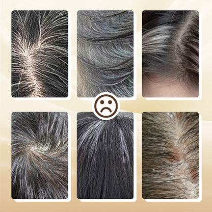 Premium Instant Hair Color Stick with Built-In Comb