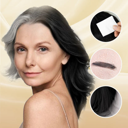 Premium Instant Hair Color Stick with Built-In Comb