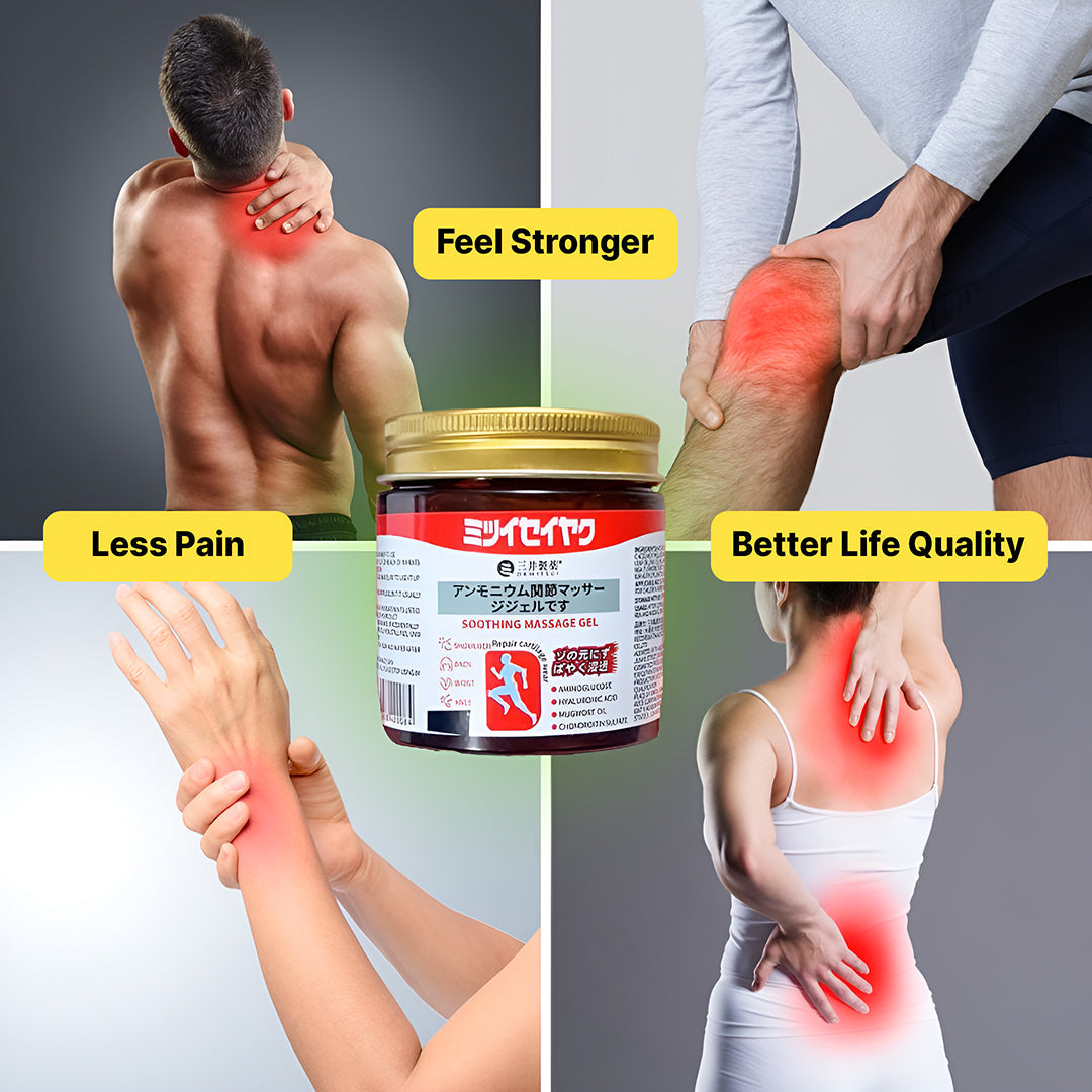 Japanese Instant Pain Relief Gel 🌸✨ (Buy 1 Get 1 Free🔥🔥)